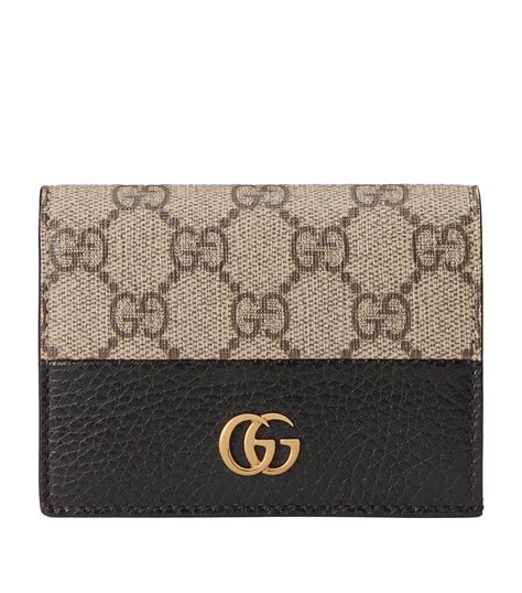 gucci marmont medium wallet|Gucci gg marmont leather bi fold wallet.